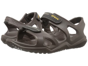 Men-Crocs-Swiftwater-River-Sandal-203965-23K-Espresso-Black-100-Authentic-New