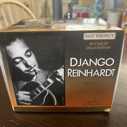 10CD Box Django Reinhardt: The Gypsy Guitarist 24 Carat Gold Edition Booklet - Picture 2 of 13