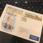 ISLE OF MAN  FDC 1983 Europa ‘83 Laxey Wheel First Day Cover  AS SCAN