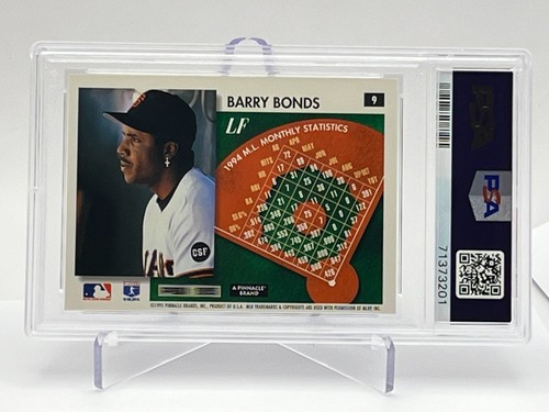 1995 Score Summit Card #9 Barry Bonds San Francisco Giants PSA NEAR MINT 8 - Picture 15 of 16