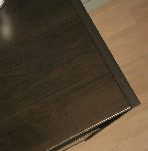 Escritorio Pedestal Sauder, Acabado Espresso Foto 3 de 3