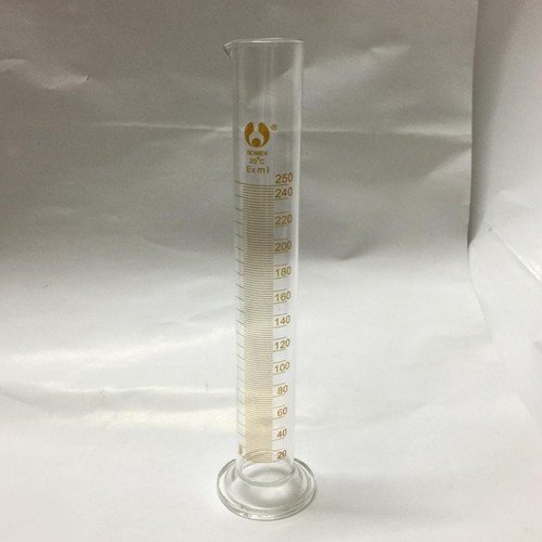 100-500ml Glass Measuring Graduated Cylinder Beaker Cup Laboratory Liquid Tub - Picture 7 of 7