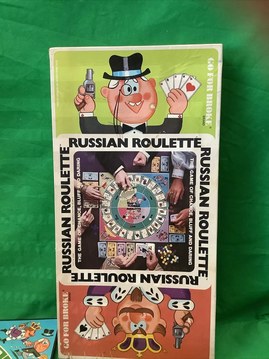 Russian Roulette Board Game 