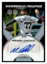 2019 Panini Prizm #GB-MG Merandy Gonzalez Game Ball Graphs