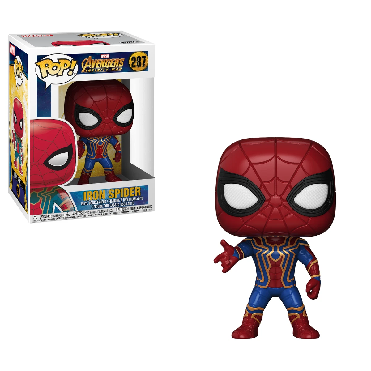 Iron spider 2025 juguete infinity war