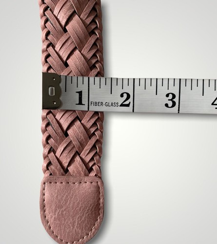 Pink Braided Belt Woven 12 - Picture 6 of 9