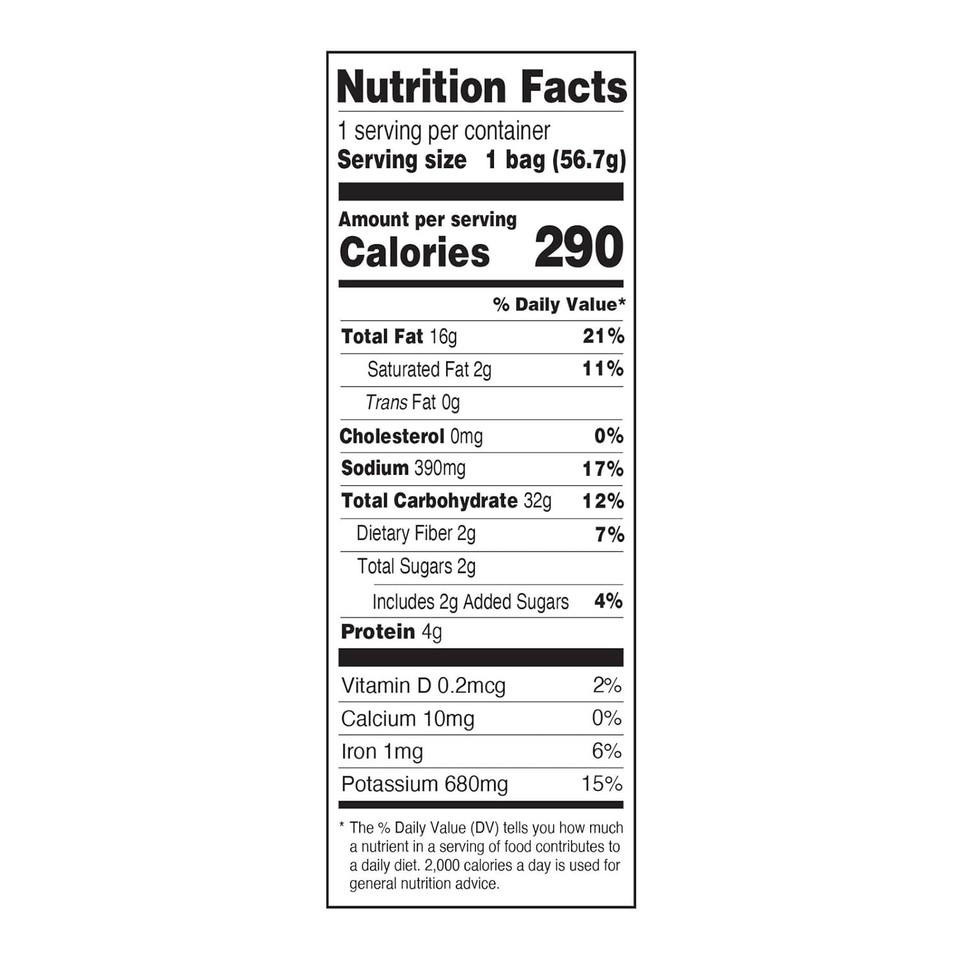 Zapp’s New Orleans KettleStyle Potato Chips Mesquite 2 Ounce (Pack of