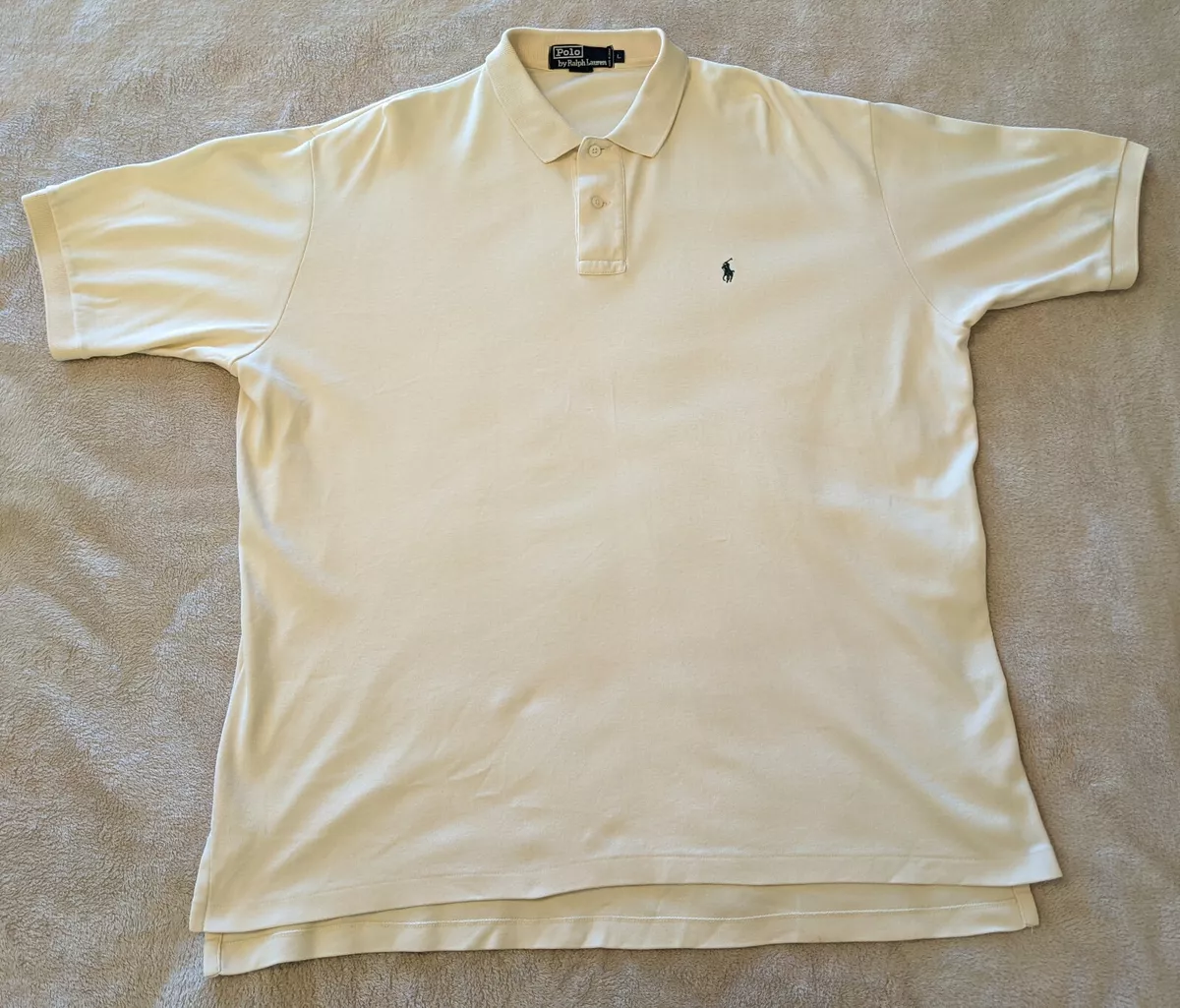 Cream ralph lauren clearance shirt