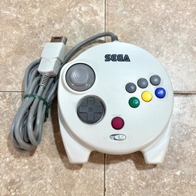 Official Sega Saturn 3D Control Pad HSS-0137 Grey Multi Controller Tested OEM