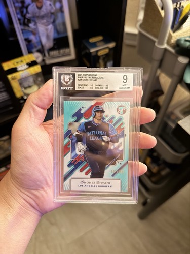 2025 Topps Pristine - Shohei Ohtani #281 Aqua Refractor /199 BGS 9