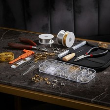 Jewelry Making Supplies Kit with Tools Wires Findings for Jewelry Repair