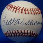 JSA LOA Ted Williams Autographed Signed AUTO MLB Bobby Brown Baseball