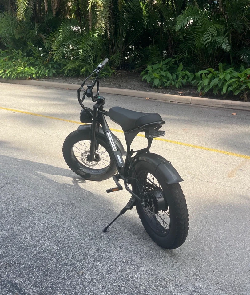 MacFox X-1 Electric Commuter Bike with Mud Fenders - Black (Single Battery) - Image 4 of 4