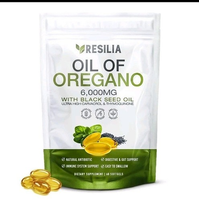 #ad #ad Resilia Oil of Oregano 6000mg with Black Seed Oil Softgels – 60 Capsules $21.99