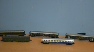 lima echelle N lot de 5 voitures voyagueurs SNCF DB SBB CFF