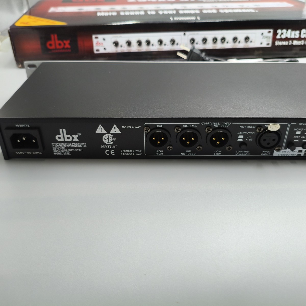 dbx 234XS 4 Way Stereo/Mono Crossover for sale online | eBay