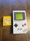 Original Nintendo Gameboy DMG-01 AND Pokémon Yellow Special Pikachu Edition Game