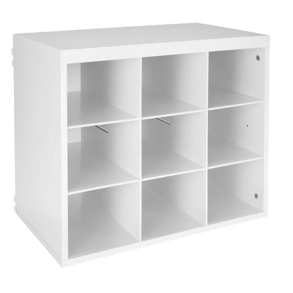 ClosetMaid Cubbies Storage Adjustable 9-Cube Slot Organzier | eBay