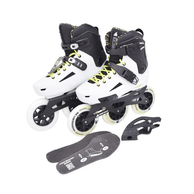 ROLLERBLADE Lightning 110 White/Black Inline Skates (073720002V4)