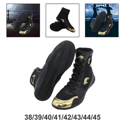Boxschuhe Ringerstiefel Atmungsaktiv Leicht Unisex für Sparring Mma