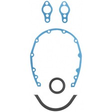 Fel-pro Tcs 45121 Engine Timing Cover Gasket Set For Chevrolet Stock Blue