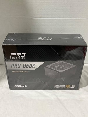 ASRock PRO Series PRO-850G 850 W ATX 3.1 Compatible 80 PLUS GOLD Certified Power