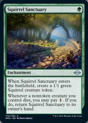 Squirrel Sanctuary - MH2 MTG - Light Play