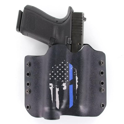 OWB Light Holster - Sig Sauer Handguns - Streamlight TLR-2 -Spartan Blue Line