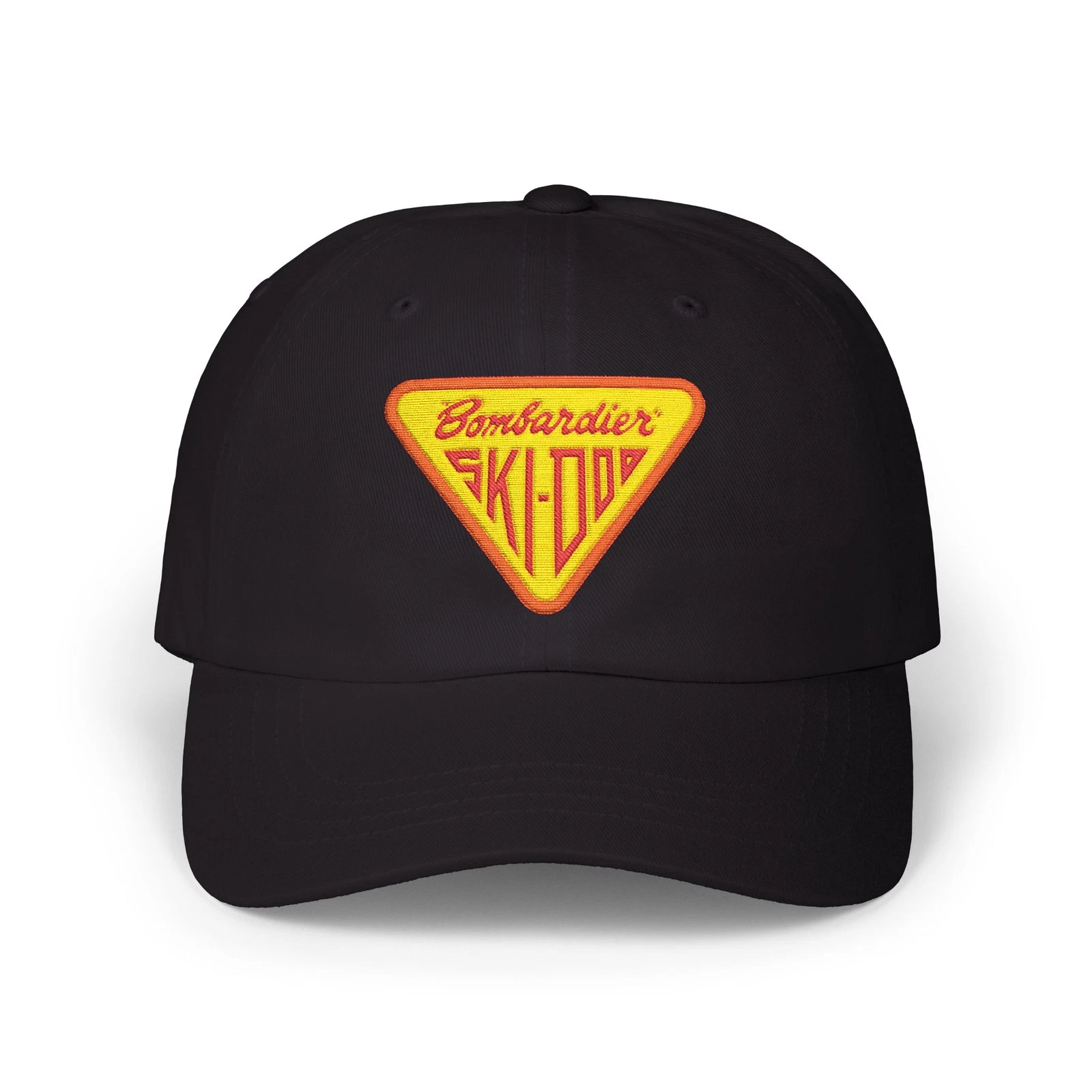 Bombardier Ski-Doo Snowmobile Sled Snow Machine Winter Retro Embroidered Hat