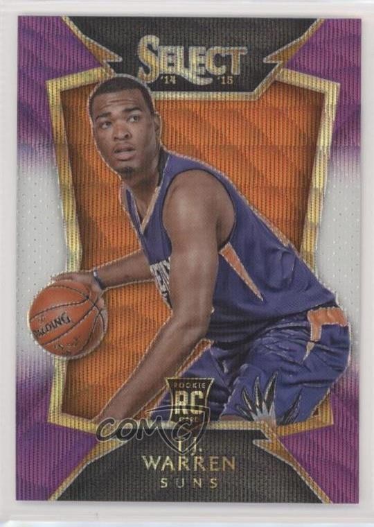 2014 Panini Select Concourse Purple & White Prizm TJ Warren #97 Rookie RC 03pu