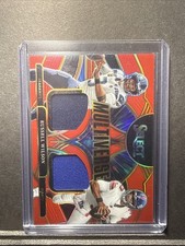 2025 Panini Select #MVJ-RWN Russell Wilson Multiverse Dual Patch Red Prizm!