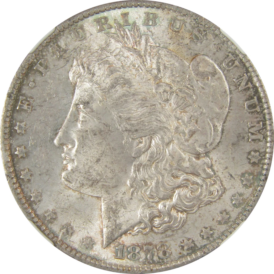 1878 7TF Rev 79 Morgan Dollar MS 62 NGC Silver Uncirculated SKU:I20018 - Image 3 of 4