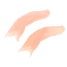 1pc Fake Finger Sixth Middle Finger Appearing And Vanishing Magic Tricks~