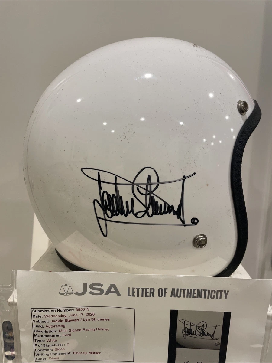 Jackie Stewart Formula 1 Original Autographed Items for sale | eBay