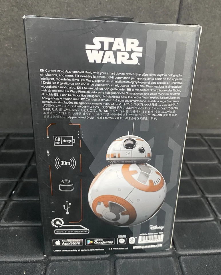 Star Wars BB8 Bluetooth Remote Control Robot (Sphero + Disney) - Image 3 of 4