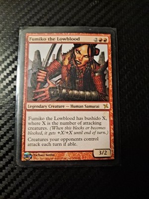 Wizards of the Coast MTG Fumiko the Lowblood Betrayers 102/165 English x4