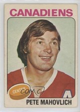 1975-76 O-Pee-Chee Pete Mahovlich #50 0d7y
