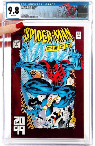 Spider-Man 2099 1 CGC 9.8 White Pages 1992 Marvel Comics 1st App KEY Custom Slab