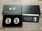 2021 American Eagle One Ounce Silver Reverse Proof Two Coin Set Designer Edition