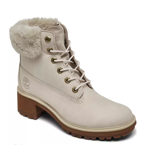 Neu ohne Etikett Timberland Kinsley Leder Kunstfell wasserdicht klobige Sohle Stiefel Größe 6,5 - Bild 1 von 9