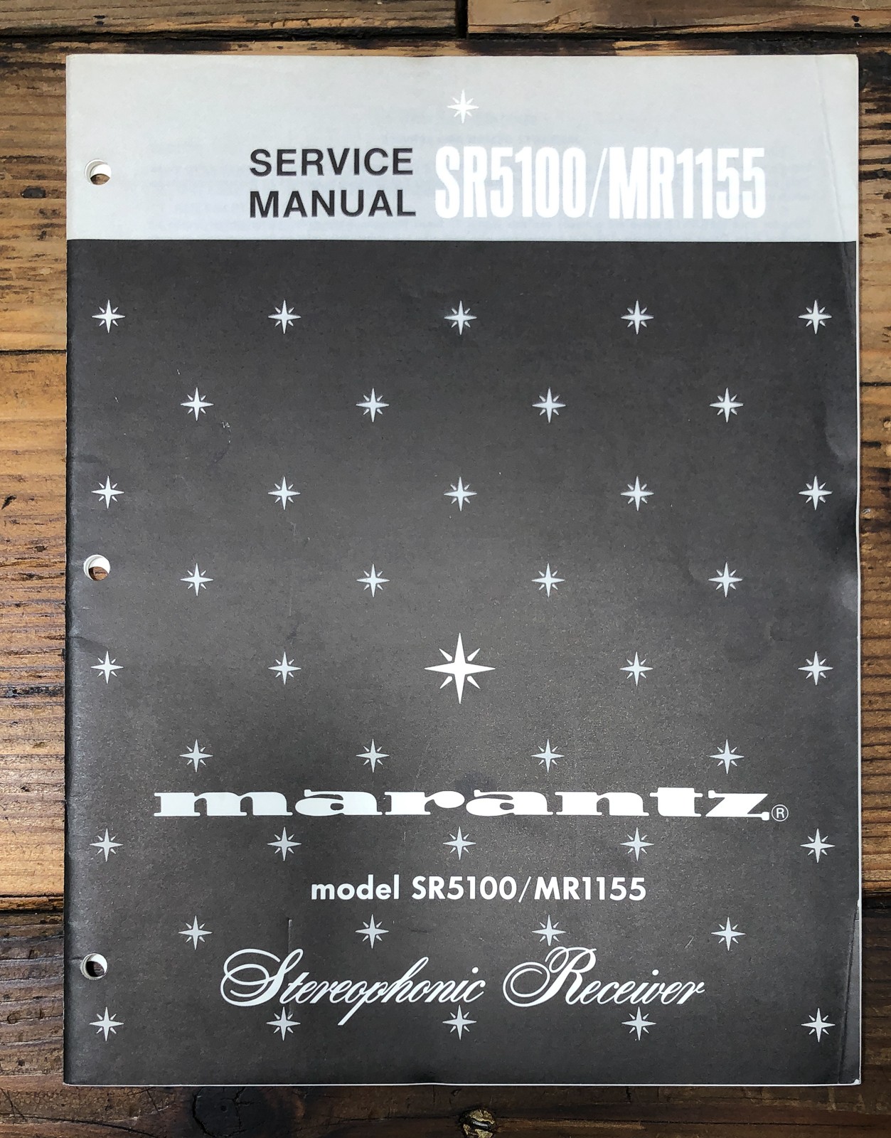 Marantz SR5100 MR1155 Receiver Service Manual *Original*