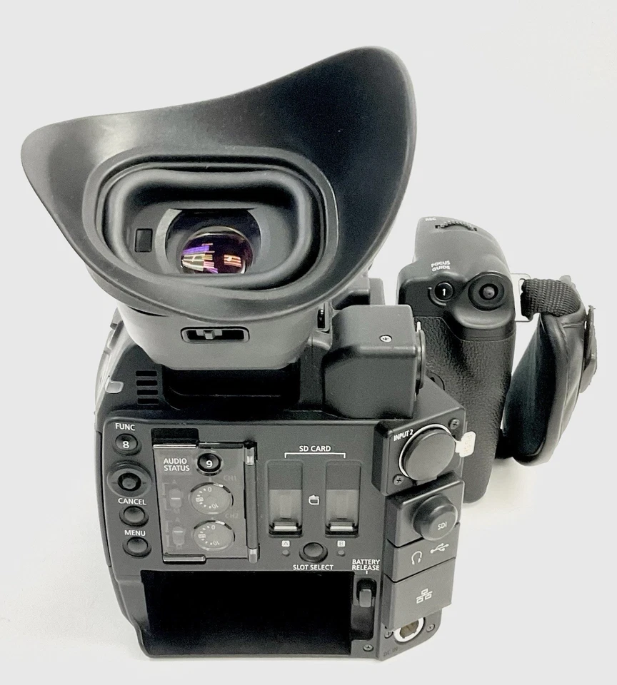 Canon EOS C200B Cinema Camera - LCD Monitor, Handle & Grip - Read Description - Image 2 of 4