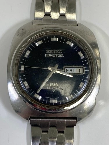 Vintage SEIKO 5 Actus SS 6106-8430 Mens Watch, Pre-Owned Doesn't Run - 35#137