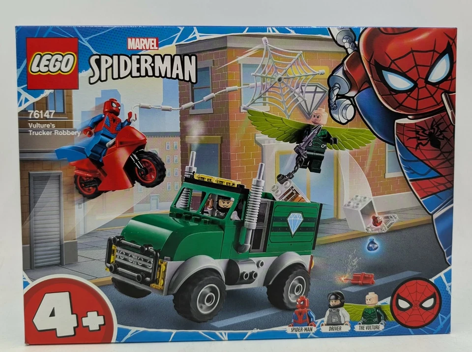 LEGO 76147 Marvel Spider-Man Vultures LKW-Überfall Motorrad Geldtransporter NEU - Bild 3 von 4
