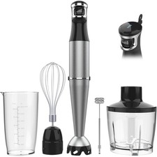 Immersion Blender Handheld Corded Hand Blenders Set 1100W, Trigger Variable