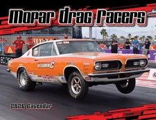 11"Wx17"L Mopar Stock & Super Stock  2026 Calendar NHRA Drag racing Mopar