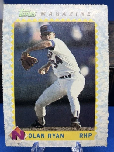 1990 Nolan Ryan Topps Magazine #TM10 Texas Rangers