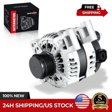 Alternator For Buick Enclave 08-17 Chevy Saturn 3.6l 170a 12v Cw 6-groove Clutch