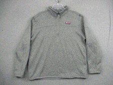 Simply Southern 1/4 Zip Pullover Sweater XXL Womens Heather Gray Fleece