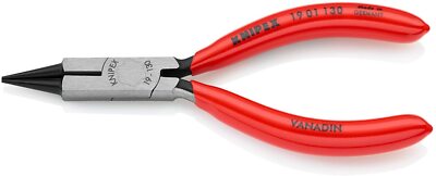 Knipex 19 01 130 Juweliere / Floristen Rundzange mit Cutter 130 mm